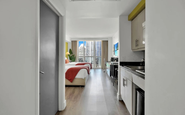 photo 2 of Stunning 12th Floor Studio in the Grove