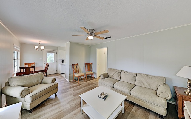 photo 2 of Sunny Haven In Old Rockport - Walk To The Beach! 2 Bedroom Duplex
