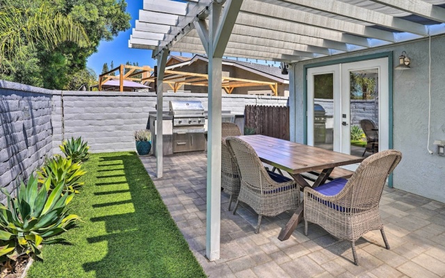 photo 4 of Sunny Orange County Abode w/ Fire Pit & Backyard!