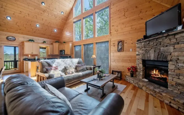 photo 5 of The Boondocks - Beautiful Cabin Overlooking Magnificent North Georgia Mountains
