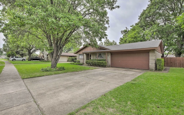photo 3 of Home 1 Mi to University of Texas: Relax Fireside!