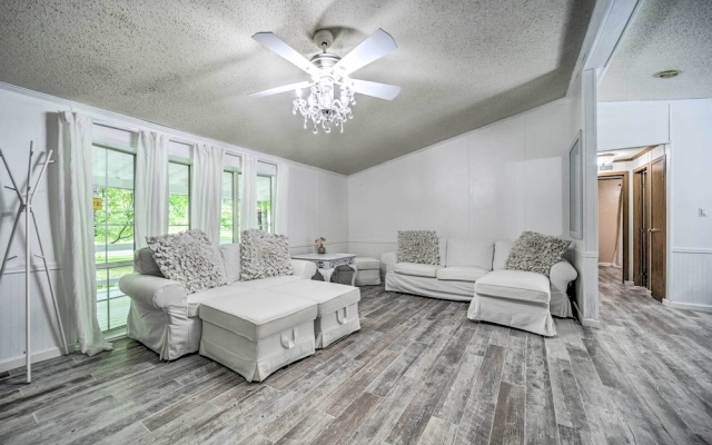 photo 4 of Tranquil Creekfront Bryson City Home w/ Grill!