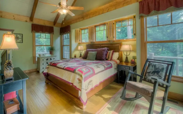 photo 3 of Treehouse on the Rapids by Escape to Blue Ridge