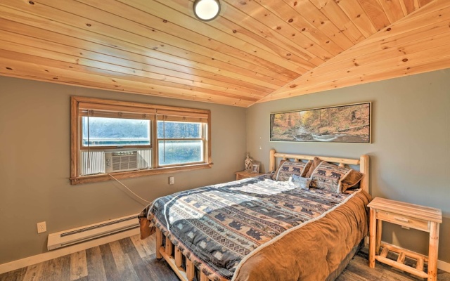 photo 4 of Unadilla Cabin on 50 Acres + Fire Pit & Creek