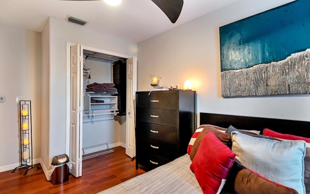 photo 4 of Urban Oasis W/hot Tub, Heated Pool And Private Movie Theater 2 Bedroom Home by RedAwning