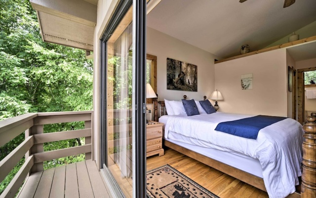 photo 2 of Mountain Views & Deck: Spacious Bryson City Home!