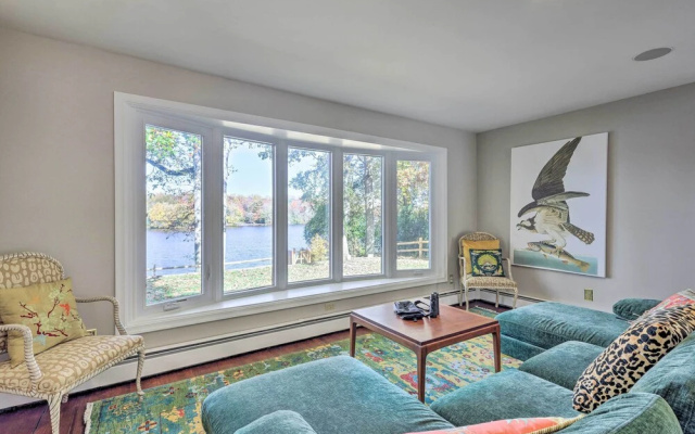 photo 3 of Vibrant Milford Home w/ Boat Dock & Patio!