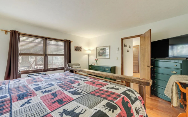 photo 4 of 8 Mi to Skiing: Porch w/ Fireplace + Mtn Views!