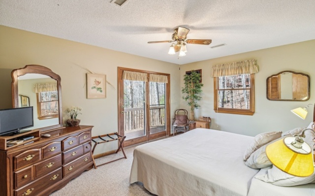 photo 3 of Warm And Cozy Cabin In Lake Lure, Nestled In Hardwood Trees, Peaceful Home- Wifi 3 Bedroom Home by Sunscape Property Management