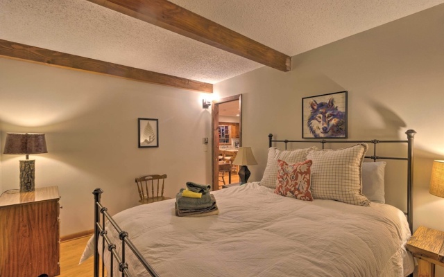 photo 4 of Wolf Laurel Resort Home w/ Long Range Views!